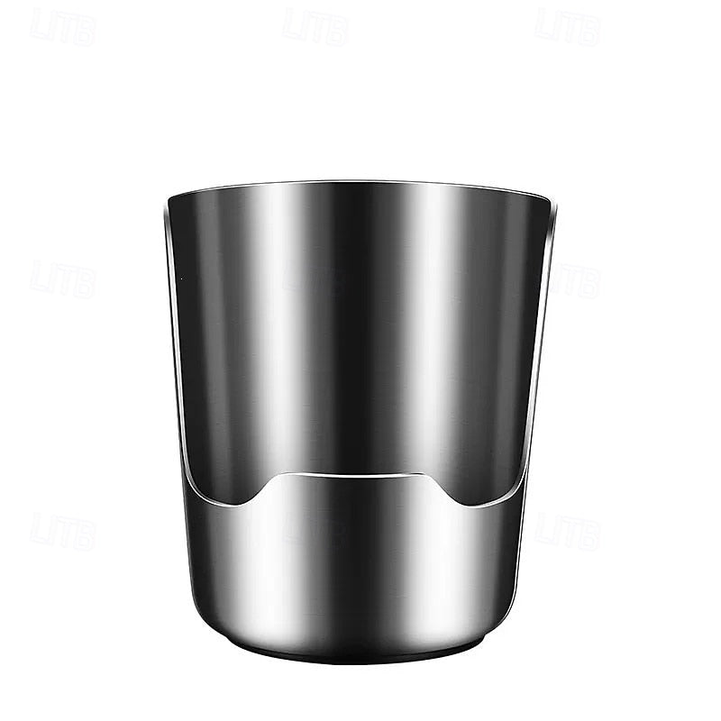 Rounded Stainless Steel Countertop Utensil Holder